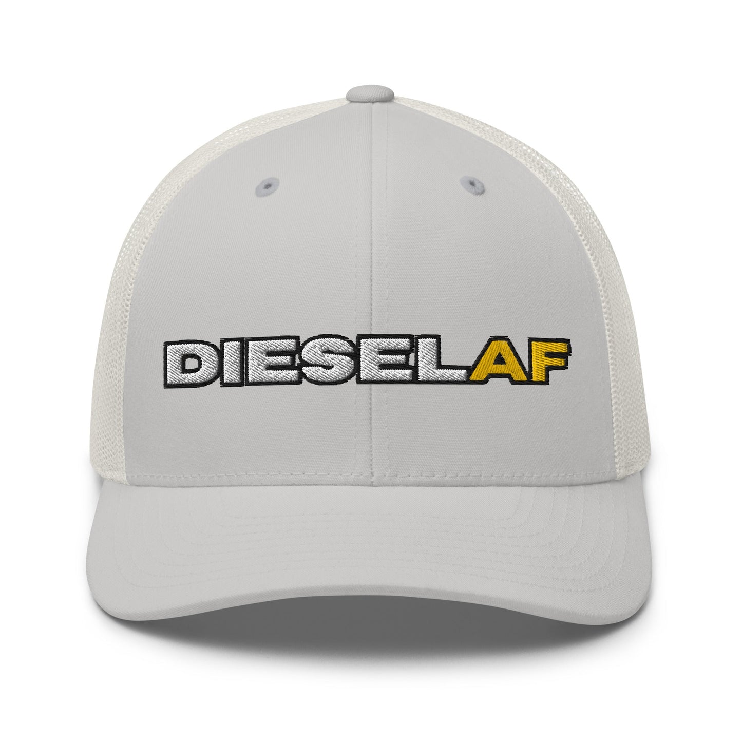 Hats Silver Snapback Custom Trucker Hat to Rock the Diesel AF Lifestyle for Men & Women Infidel Collective