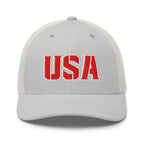 USA Power Cool Custom Patriotic Snapback Trucker Hats  for Men & Women (20 Colors)  Infidel Collective