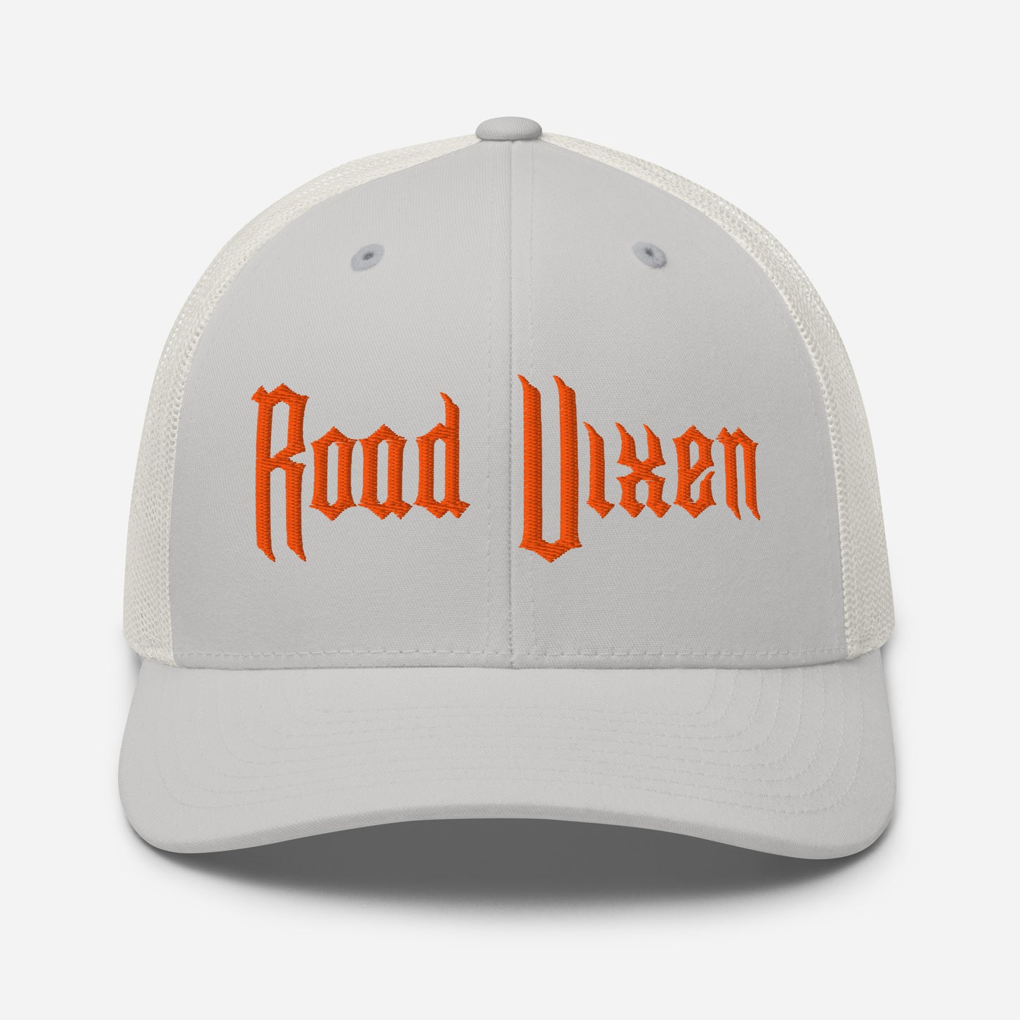 Snapback Custom Trucker Hats Road Vixen Cap for Sexy Women - Orange Stitch  Infidel Collective