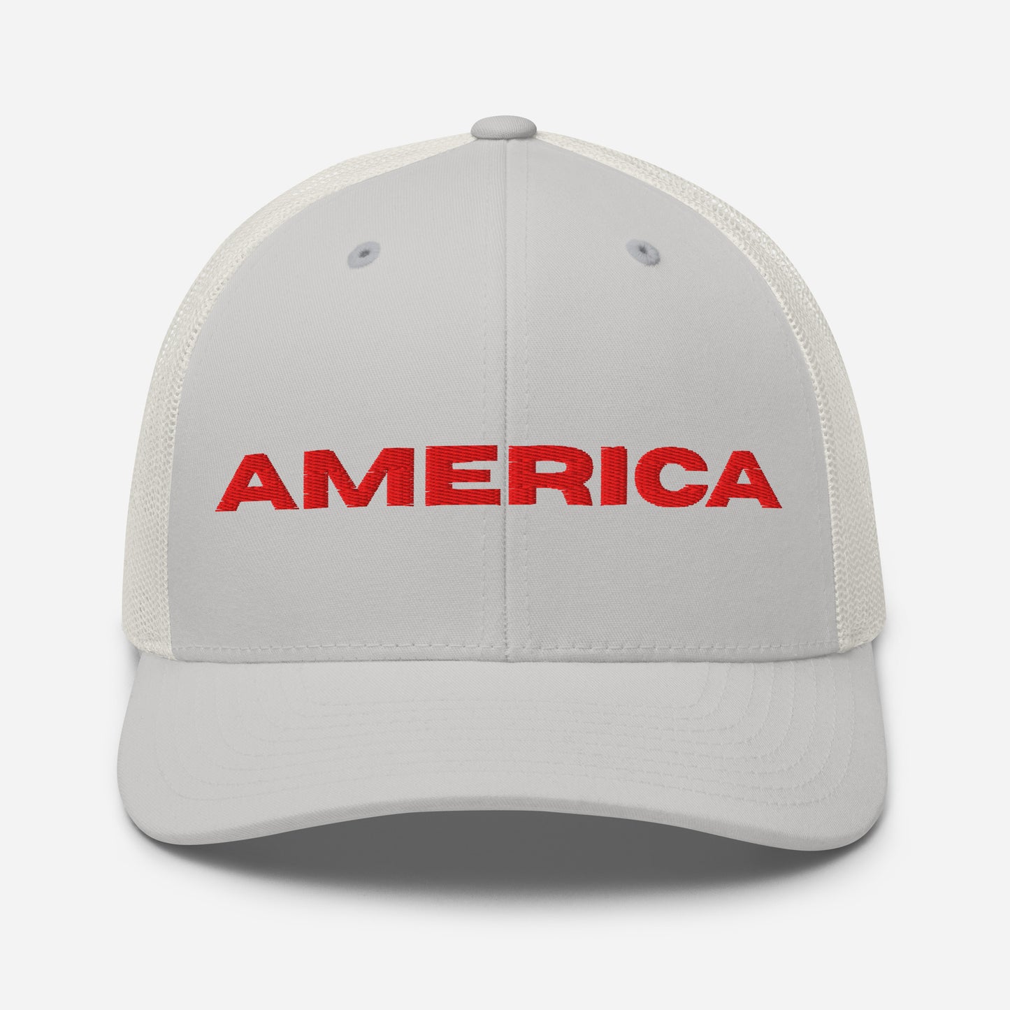 Cool AMERICA Custom Patriotic Red Stitch Snapback Trucker Hats (11 Colors)  Infidel Collective