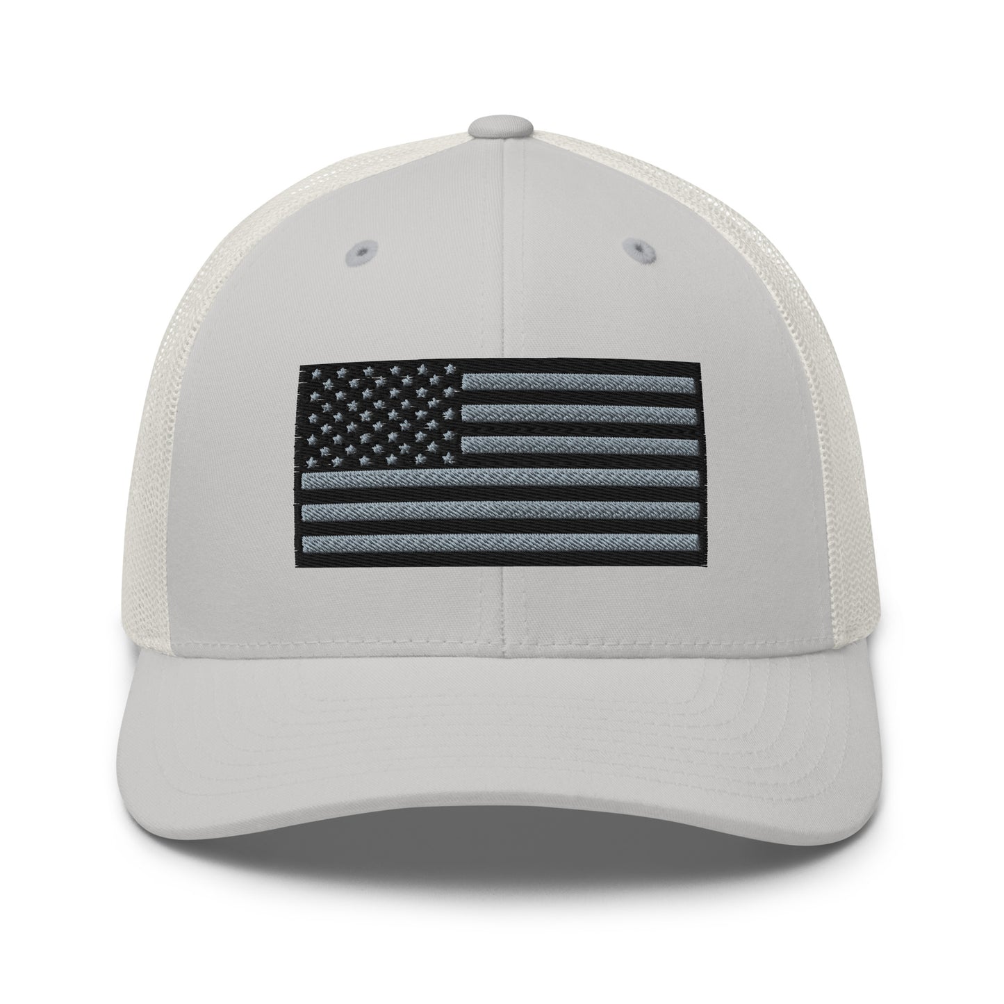 Blackout USA Flag Best Patriotic Custom Snapback Trucker Hats (20 Colors)  Infidel Collective
