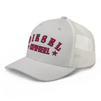 Custom Diesel Cowgirl Hat – Pink Stitch Snapback Trucker Cap for Diesel Gang Women  Infidel Collective