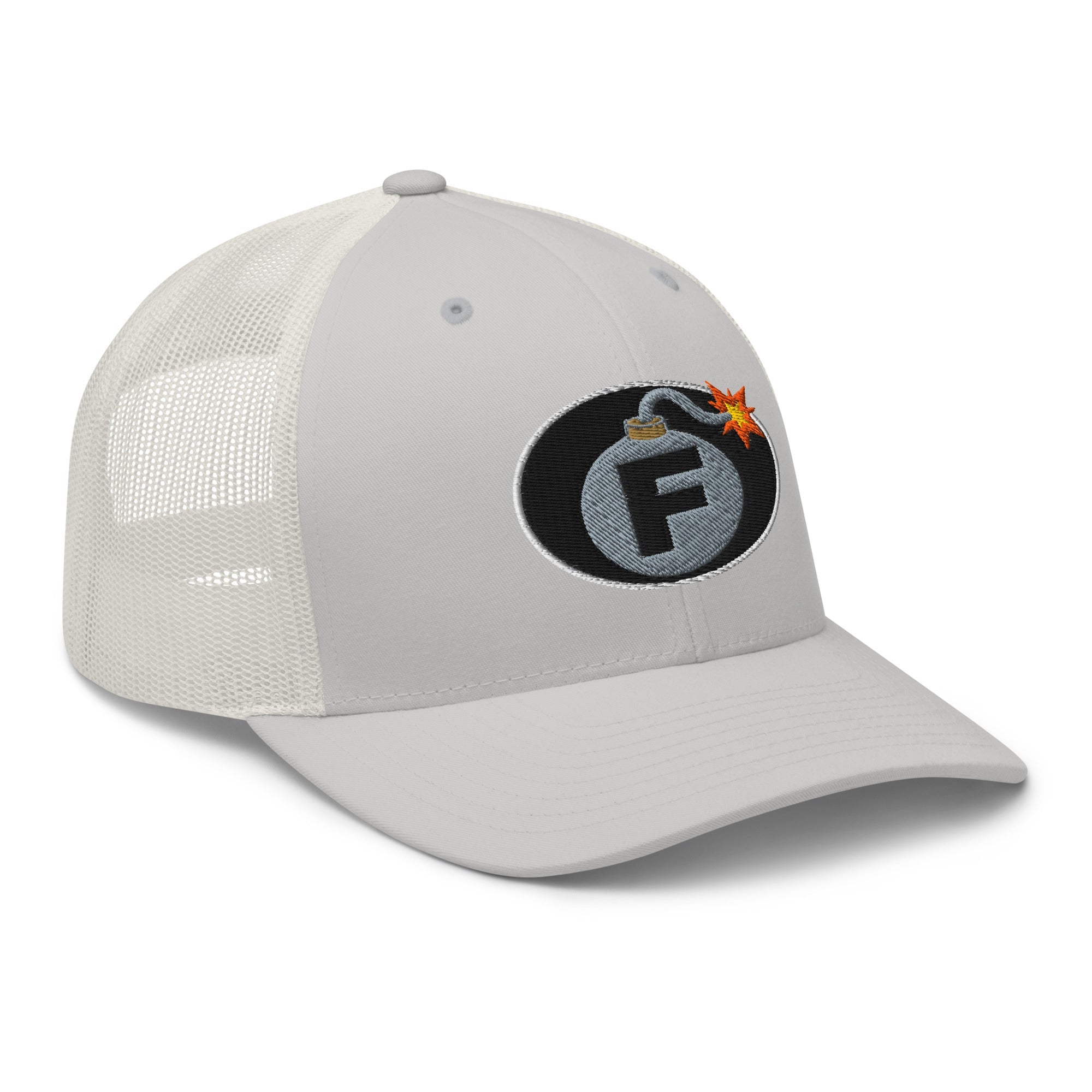 Hats  Custom Snapback Trucker Hat Funny NSFW F-Bomb Cap in 20 Colors Infidel Collective