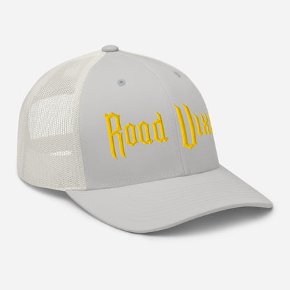 Snapback Custom Trucker Hats Road Vixen Yellow Stitch Cap for Sexy Women  Infidel Collective