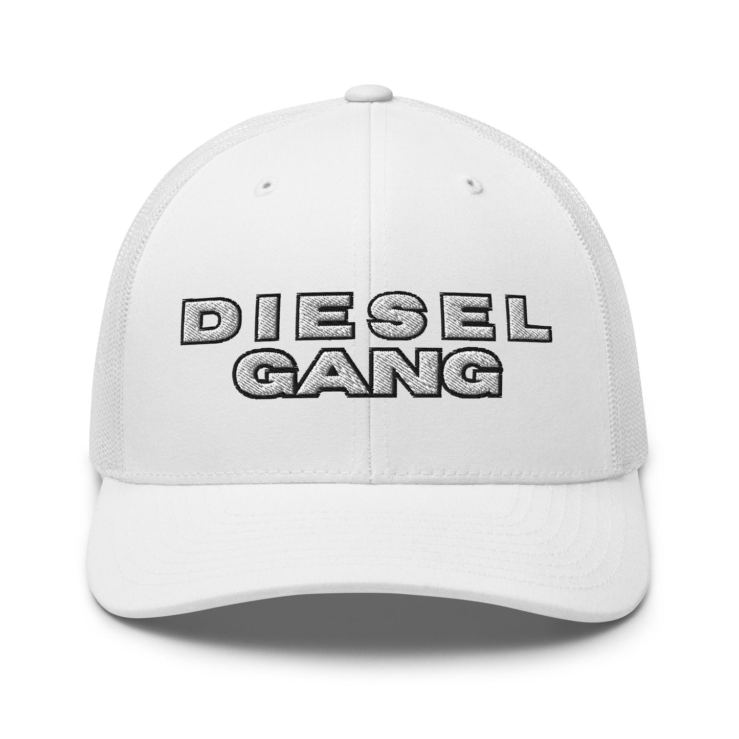 Hats White Diesel Gang Snapback – Trucker Hat for Men & Women in 19 Colors Infidel Collective