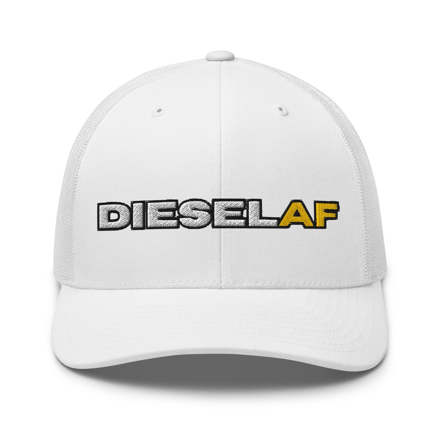 Hats White Snapback Custom Trucker Hat to Rock the Diesel AF Lifestyle for Men & Women Infidel Collective