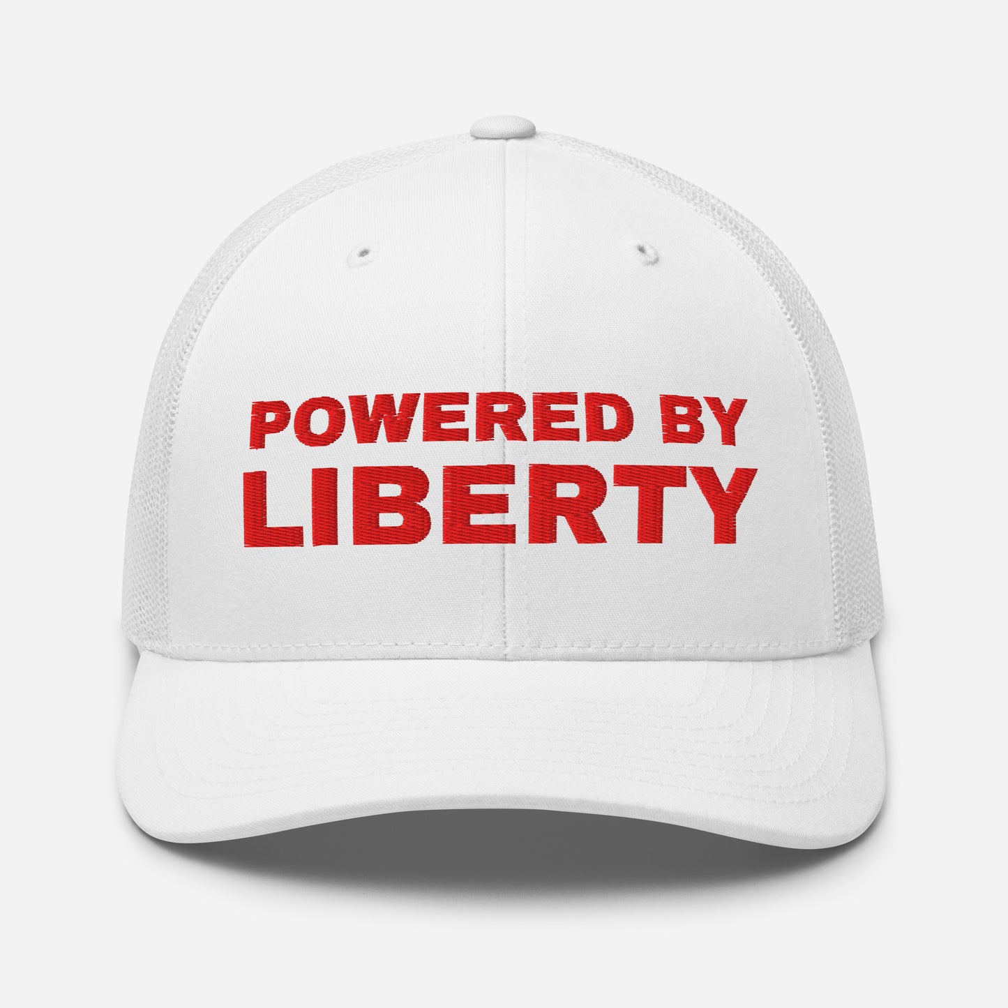 Snapback Custom Trucker Hats Powered by Liberty Cap in Red Stitching  Infidel Collective