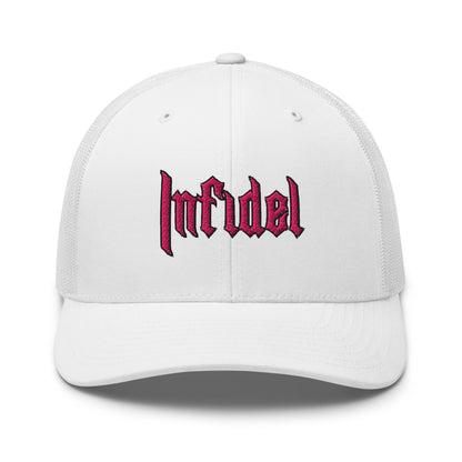 Snapback Custom Trucker Hats Cool INFIDEL Cap for Women Who Own It  Infidel Collective