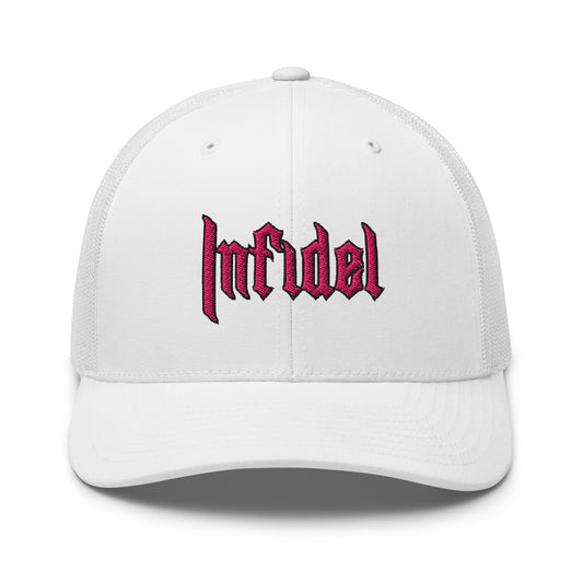 Snapback Custom Trucker Hats Cool INFIDEL Cap for Women Who Own It  Infidel Collective