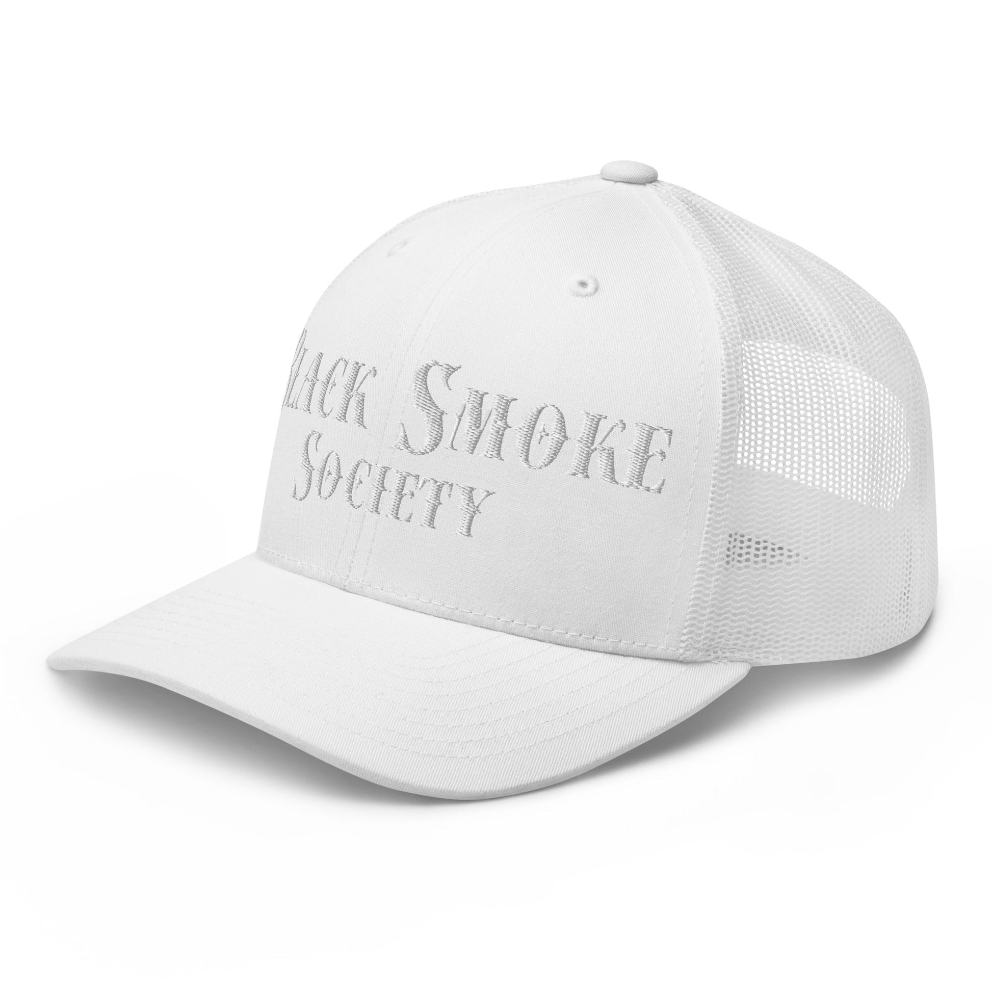 Hats  Snapback Custom Trucker Hat Black Smoke Society Cap For Men & Women Infidel Collective