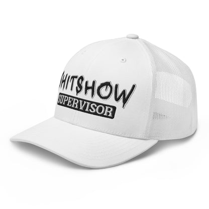 Snapback Custom Trucker Hats NSFW Shitshow Supervisor Cap for Men & Women  Infidel Collective