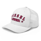 Custom Diesel Cowgirl Hat – Pink Stitch Snapback Trucker Cap for Diesel Gang Women  Infidel Collective