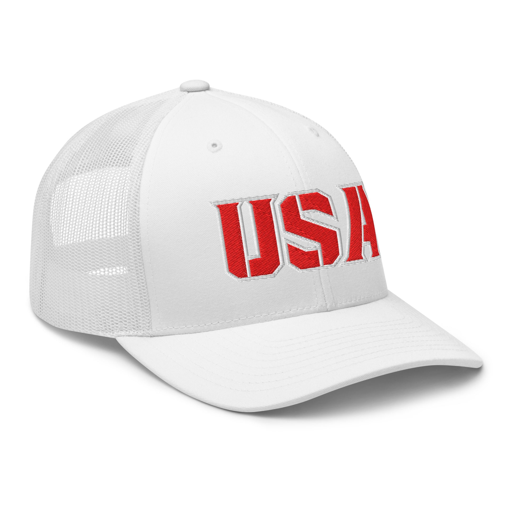 USA Power Cool Custom Patriotic Snapback Trucker Hats  for Men & Women (20 Colors)  Infidel Collective