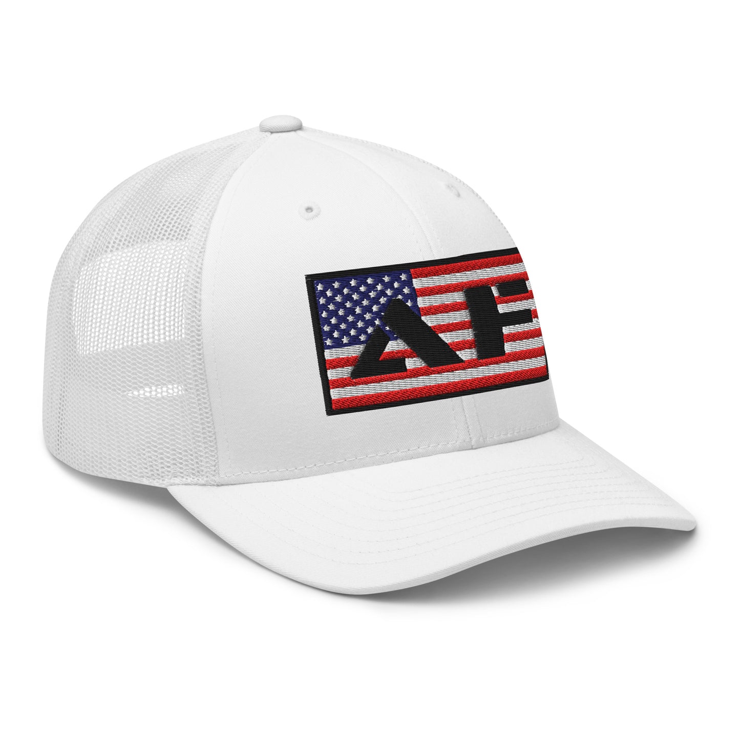 AF American Freedom Flag Snapback Custom Trucker Hat  Infidel Collective