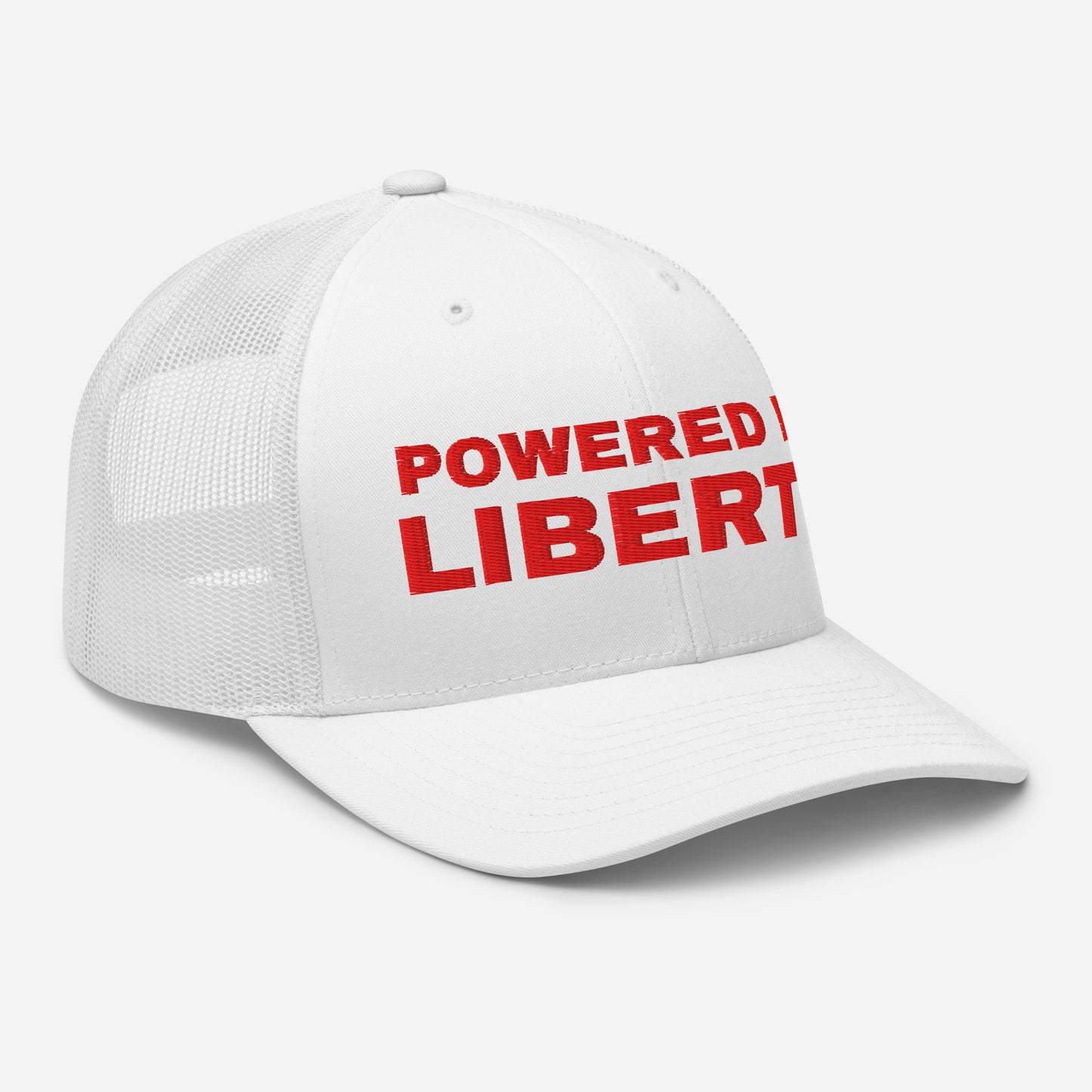 Snapback Custom Trucker Hats Powered by Liberty Cap in Red Stitching  Infidel Collective