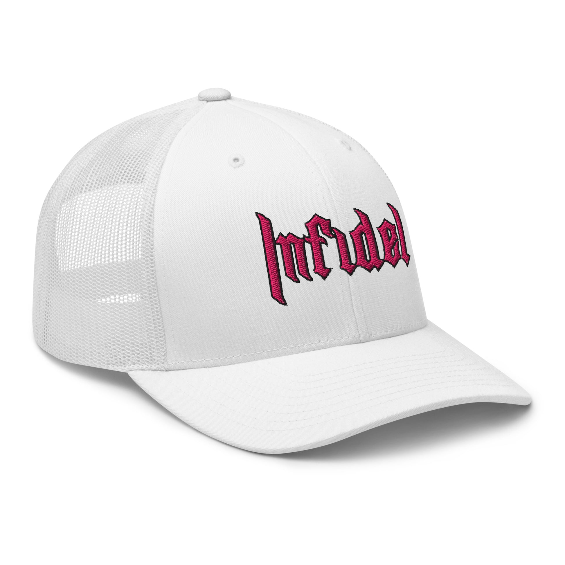 Snapback Custom Trucker Hats Cool INFIDEL Cap for Women Who Own It  Infidel Collective