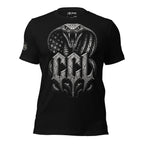 Stone CCL Cobra graphic black tee from Infidel Collective