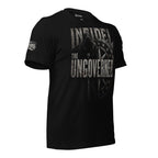 Ungoverned Infidel tactical graphic black tee from Infidel Collective