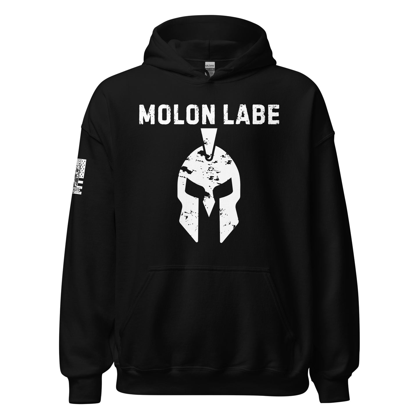 Black Molon Labe Hoodie – 2A Spartan's Stance  Infidel Collective