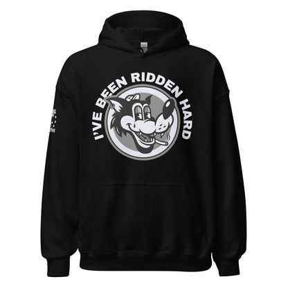 Black I've Been Ridden Hard Hoodie  Infidel Collective