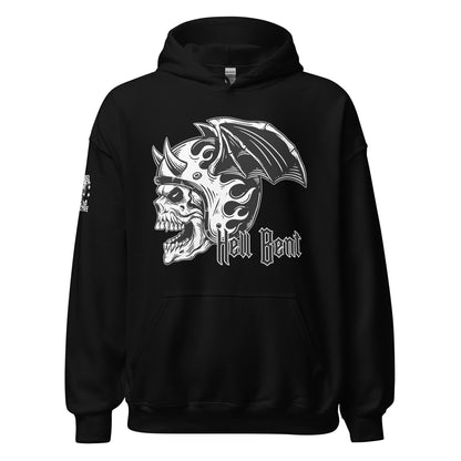 Hell Bent Biker Black Hoodie  Infidel Collective