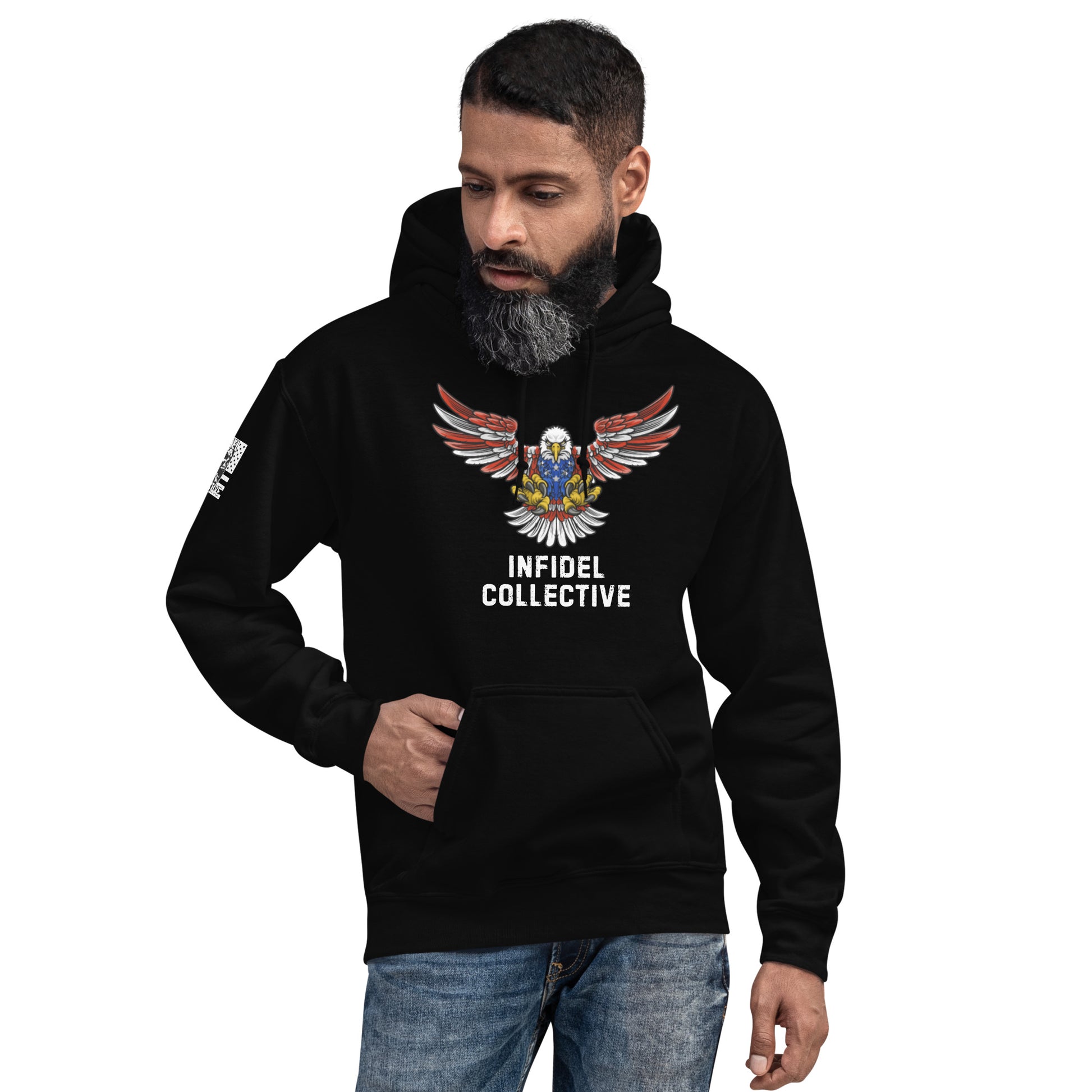 Infidel Collective Black Hoodie  Infidel Collective