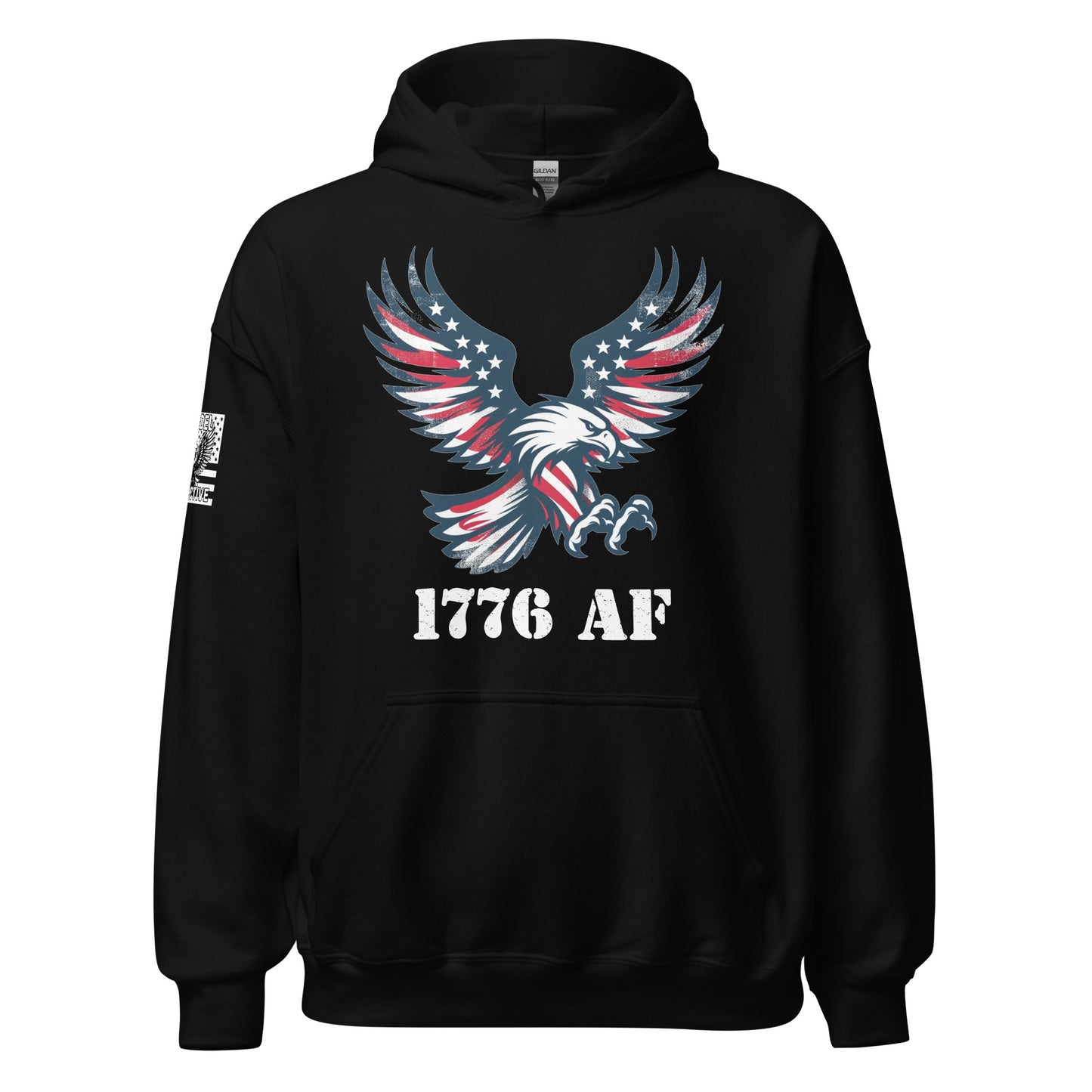 1776 AF Hoodie | American Freedom Patriotic Sweatshirt  Infidel Collective
