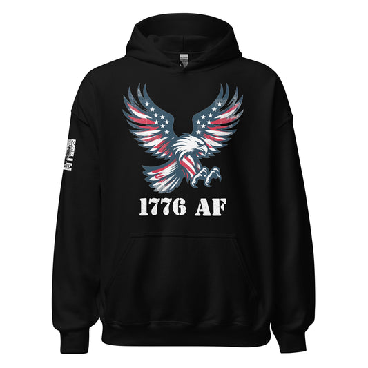 1776 AF Hoodie | American Freedom Patriotic Sweatshirt  Infidel Collective