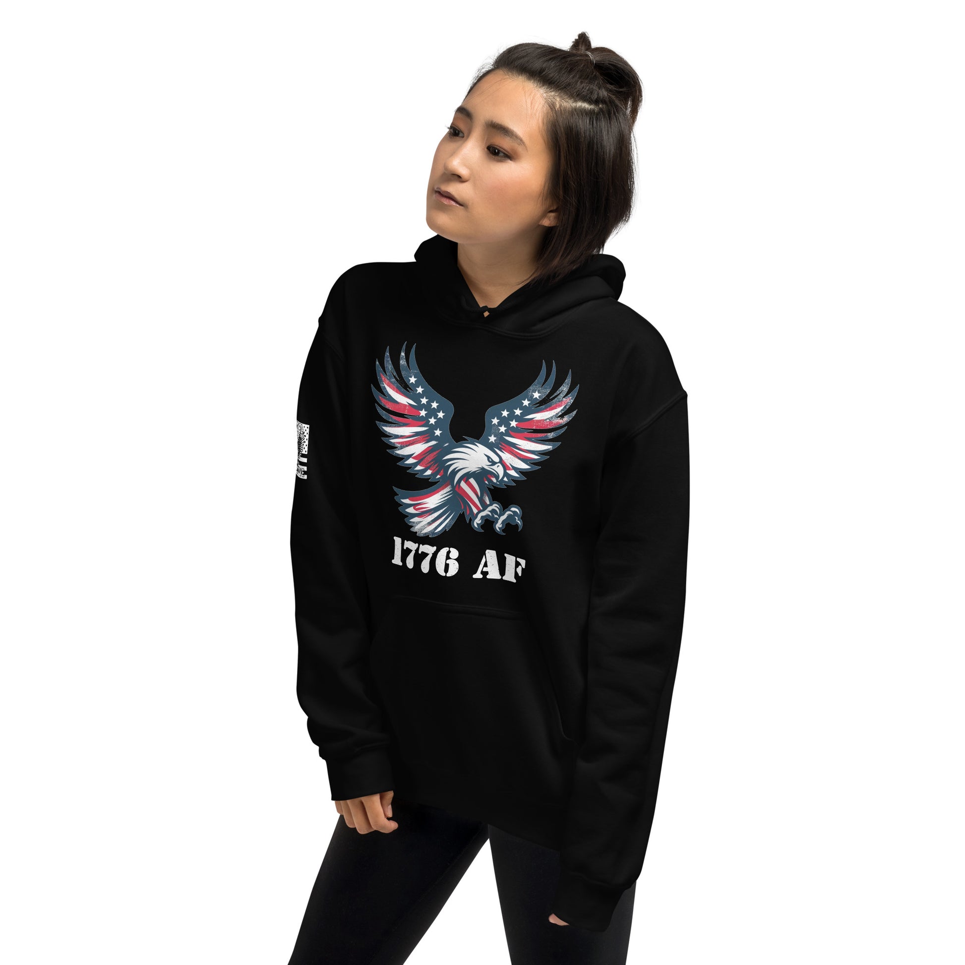 1776 AF Hoodie | American Freedom Patriotic Sweatshirt  Infidel Collective