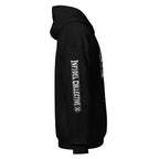 Fear the Infidel American reaper front print black hoodie from Infidel Collective
