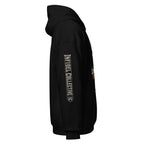 Lone Star Strong skull Texas flag front print black hoodie from Infidel Collective