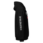 Bitch Mode Activated women’s front print black hoodie from Infidel Collective