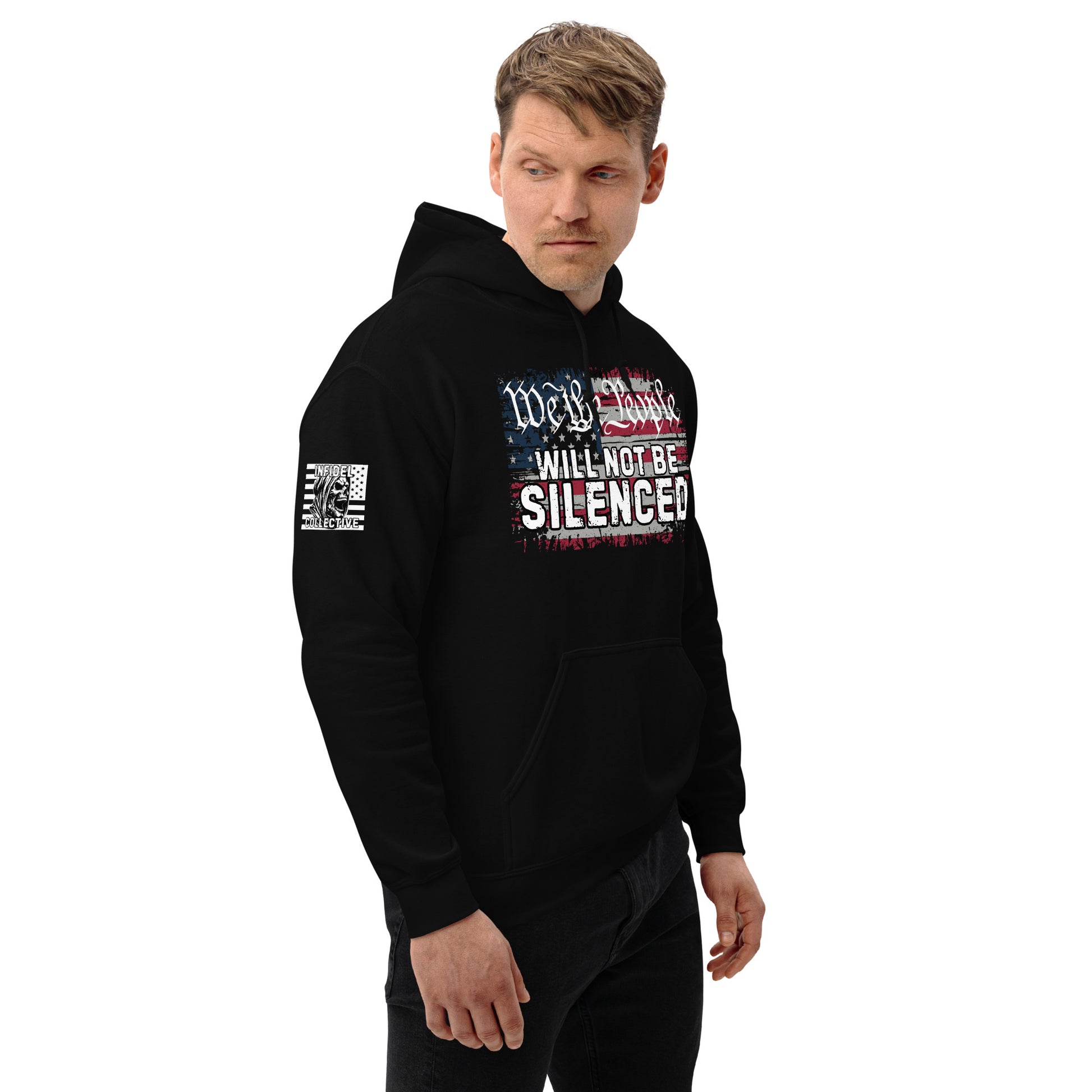 Hoodie Not Silenced  Infidel Collective