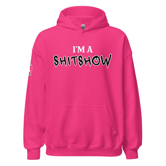 I’m a Shitshow NSFW Bright Pink Hoodie  Infidel Collective