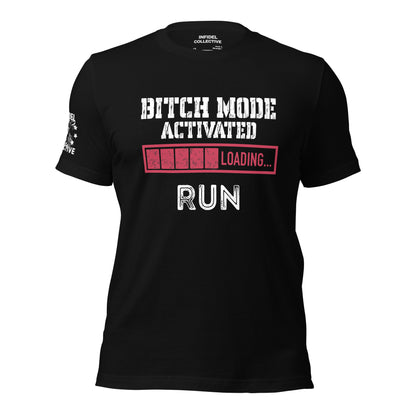 Bitch Mode Activated Black T-Shirt – Funny NSFW Graphic Tee for Women  Infidel Collective