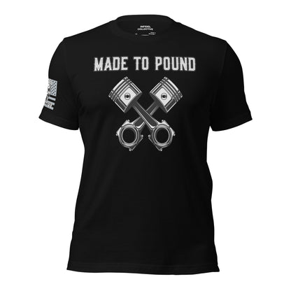 Graphic Tees Men Want – Made to Pound Black T Shirt with Badass Edge  Infidel Collective