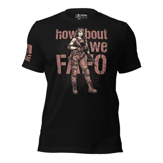 Tactical Women FAFO Too Women's Black Tee