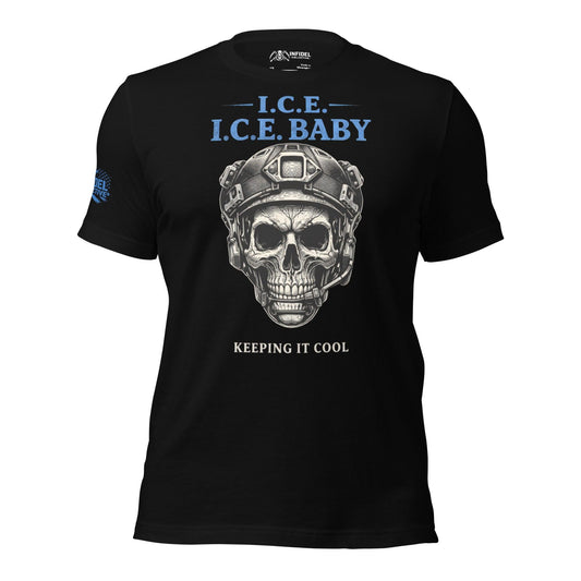 ICE ICE BABY 2.0 Black T-Shirt  Infidel Collective