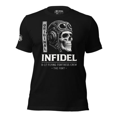 An Original Infidel B17 Crew Black T-Shirt