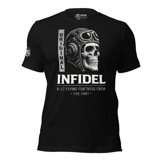 An Original Infidel B17 Crew Black T-Shirt
