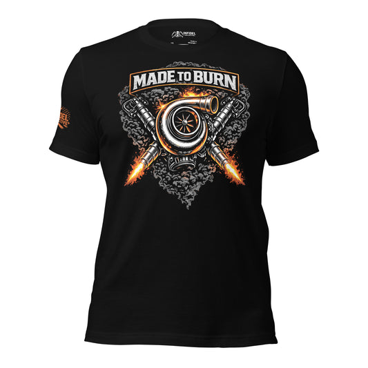 Made To Burn Injectors Black T-Shirt  Infidel Collective