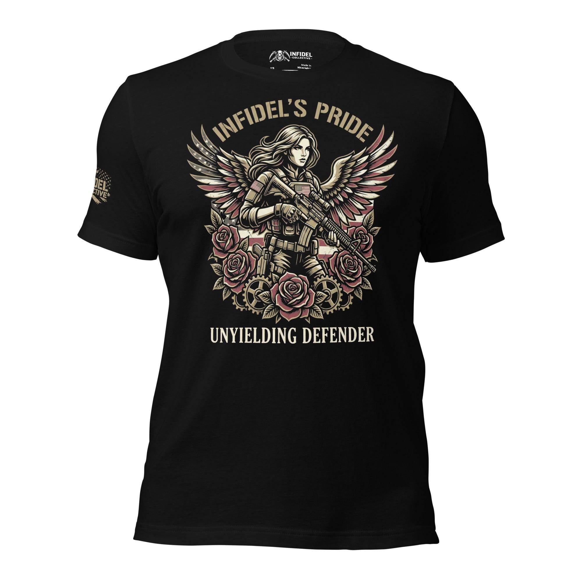 Infidel's Pride Women's Black T-Shirt  Infidel Collective