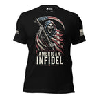 TALL American Infidel Flag Bearer Reaper Tee