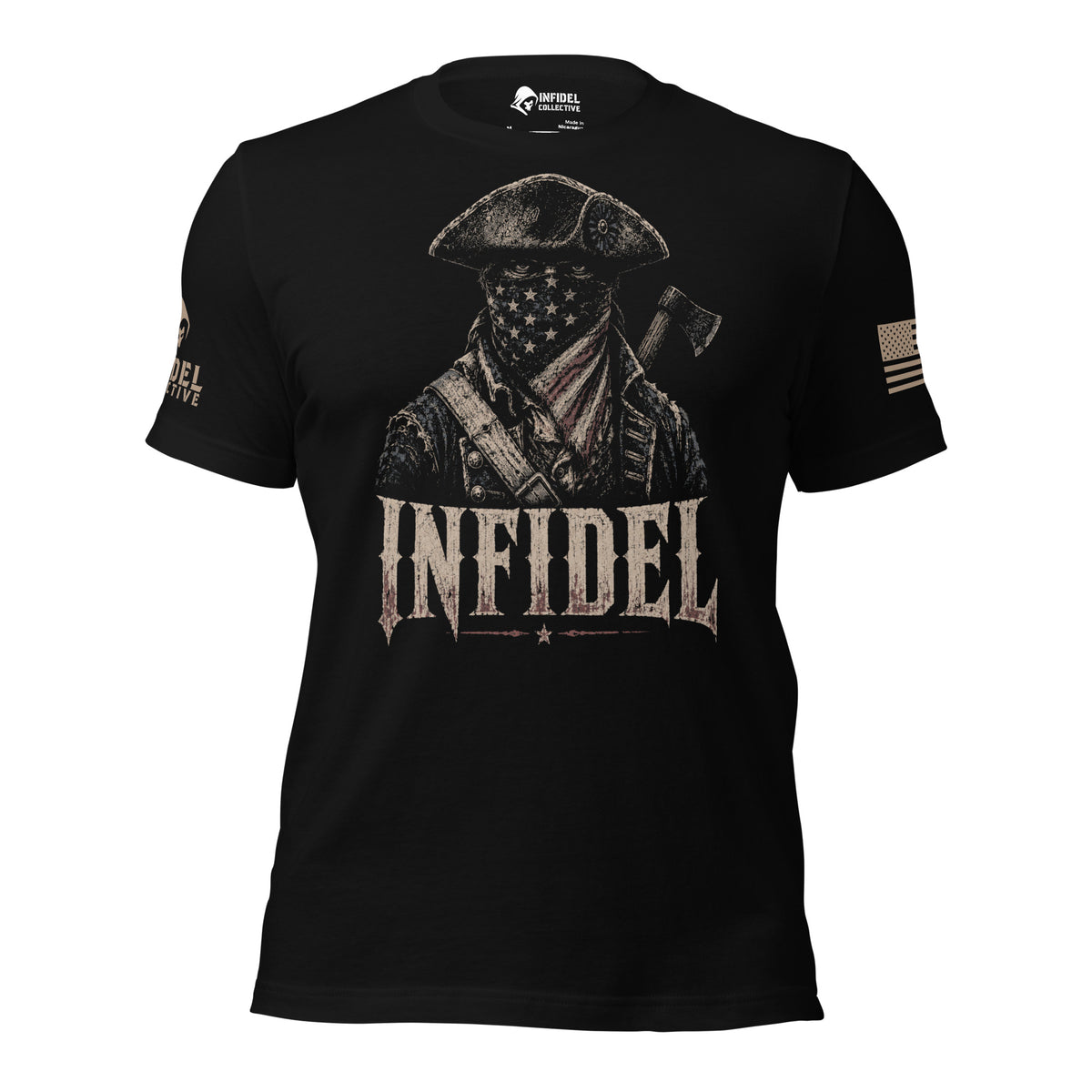 TALL American Infidel Patriot Raider Tee