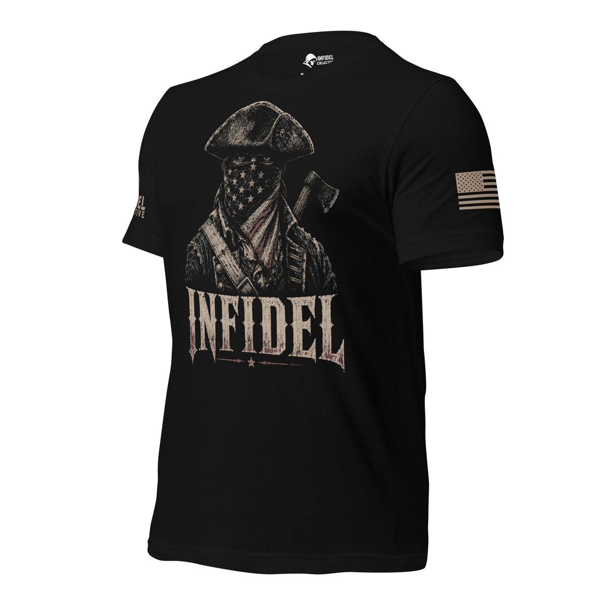 TALL American Infidel Patriot Raider Tee