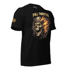 Full Throttle Biker Black T Shirt  Infidel Collective