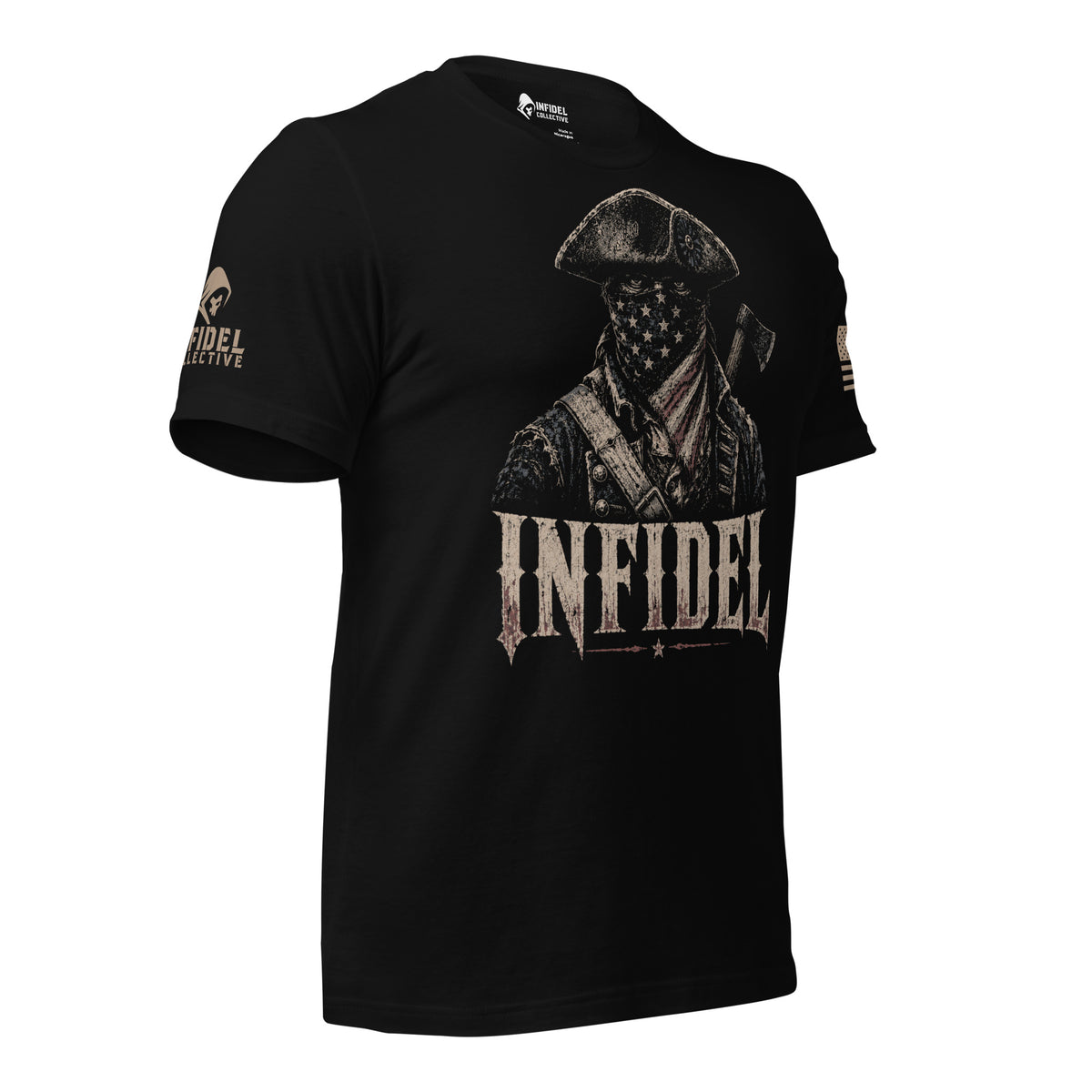 TALL American Infidel Patriot Raider Tee