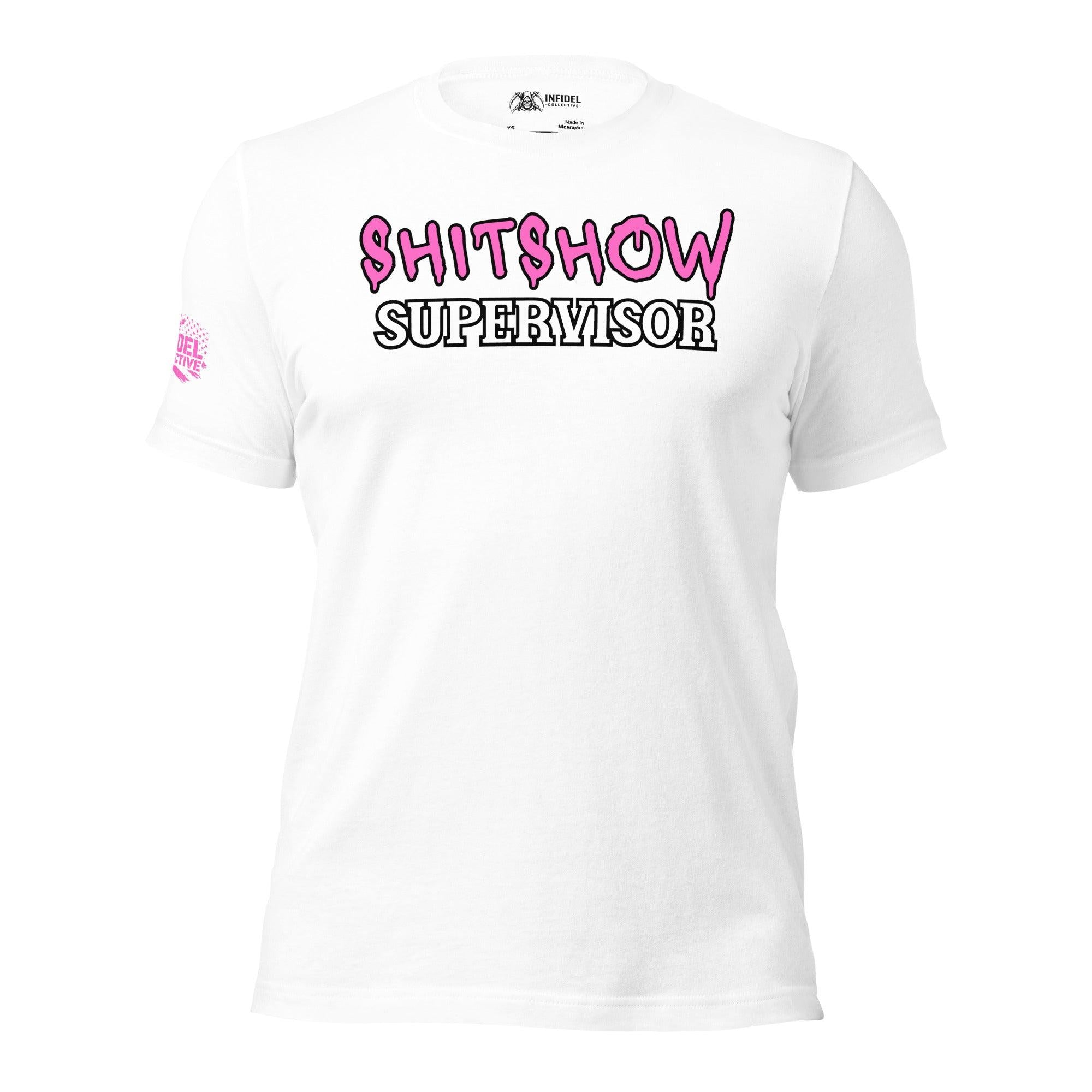 Funny NSFW Shirt – Shitshow Supervisor Graphic Tee for Women  Infidel Collective