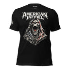 USA Infidel reaper graphic black tee from Infidel Collective