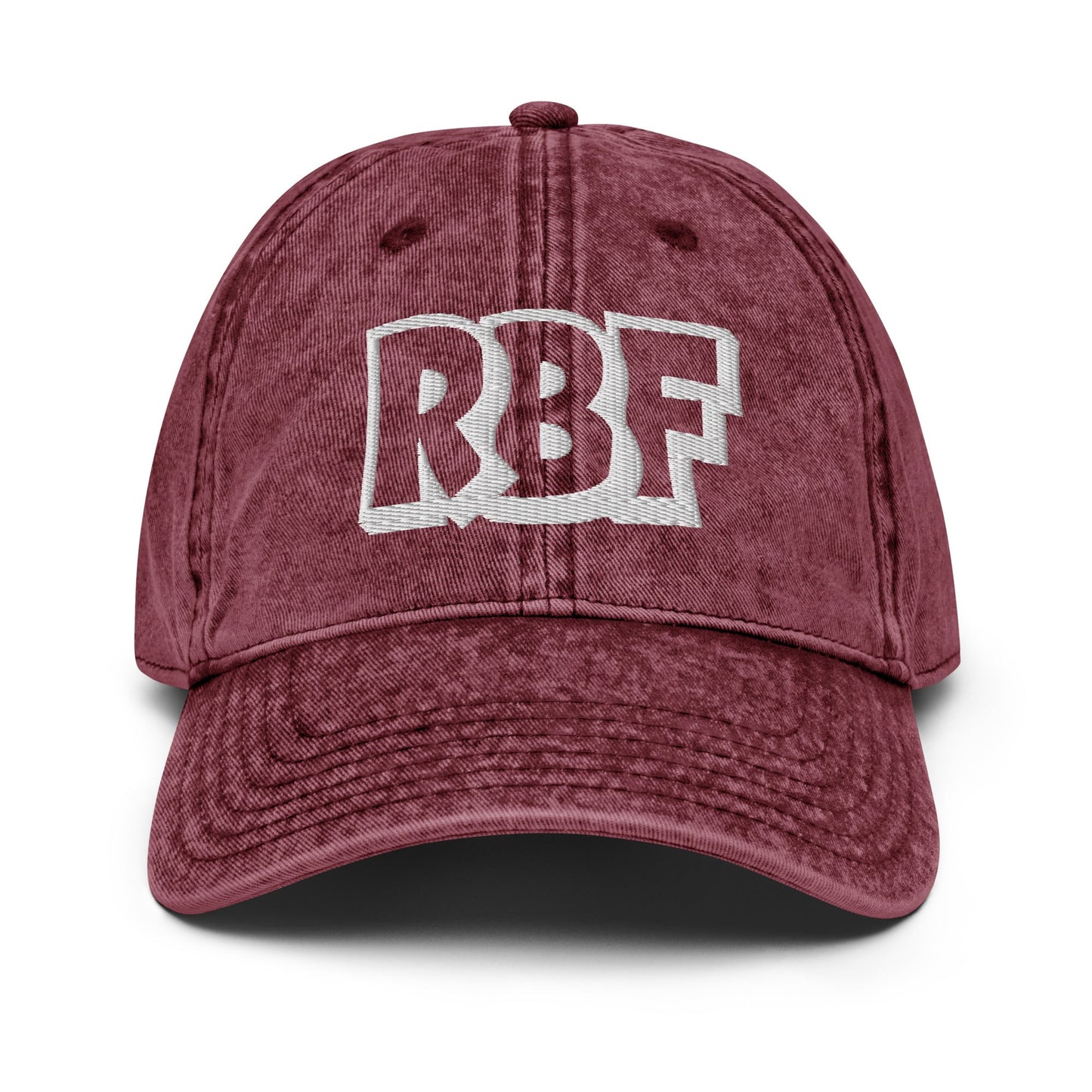 Maroon RBF Vintage Baseball Cap – Resting Bitch Face Hat for Women Infidel Collective